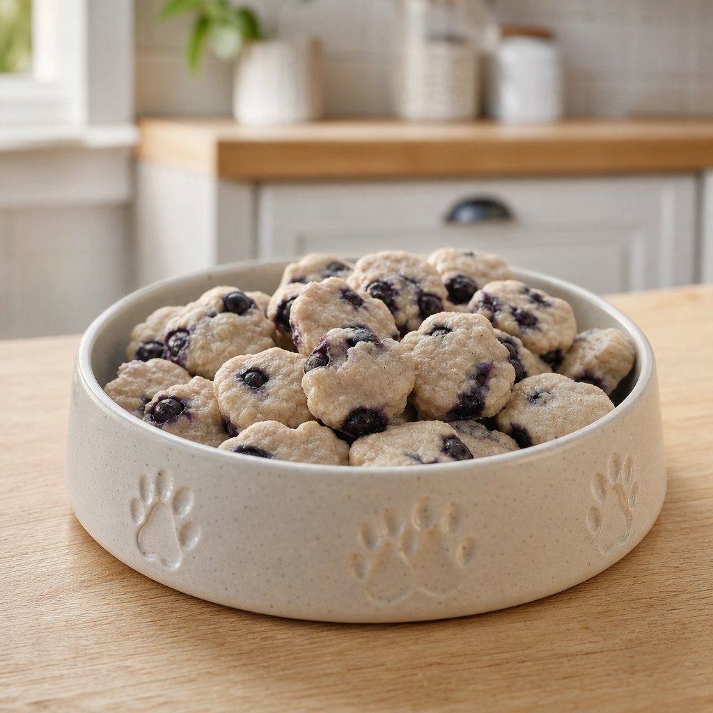 Blueberry Rice Flour Drops