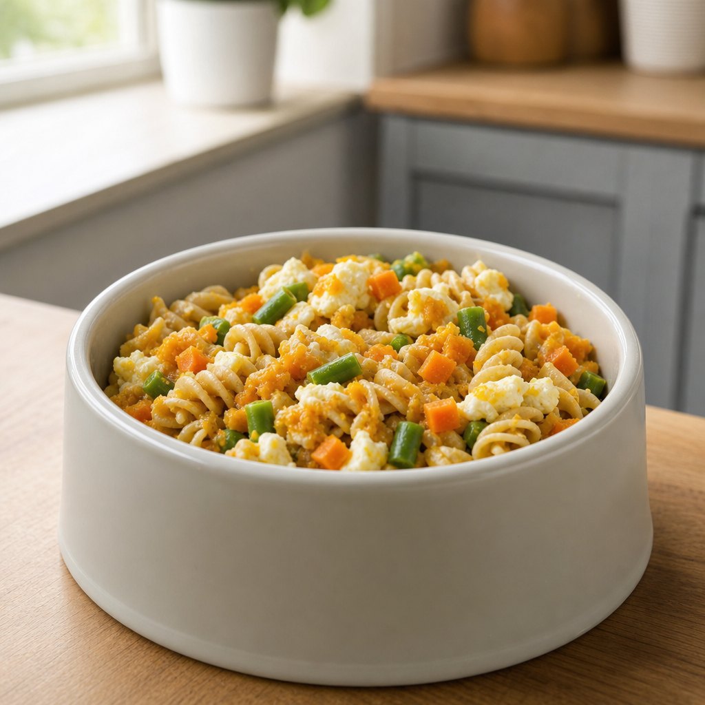 Egg White Pumpkin Pasta Twirls