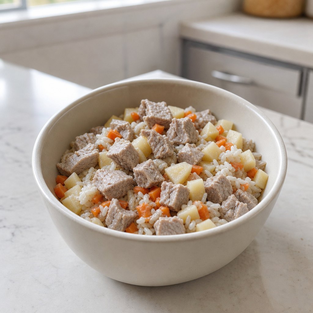 Homestyle Pork Loin and Apple Bowl