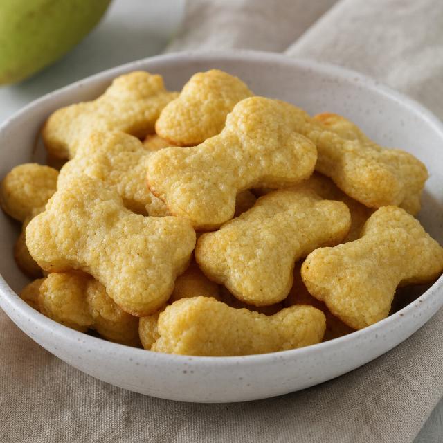 Pear and Rice Flour Soft Treats