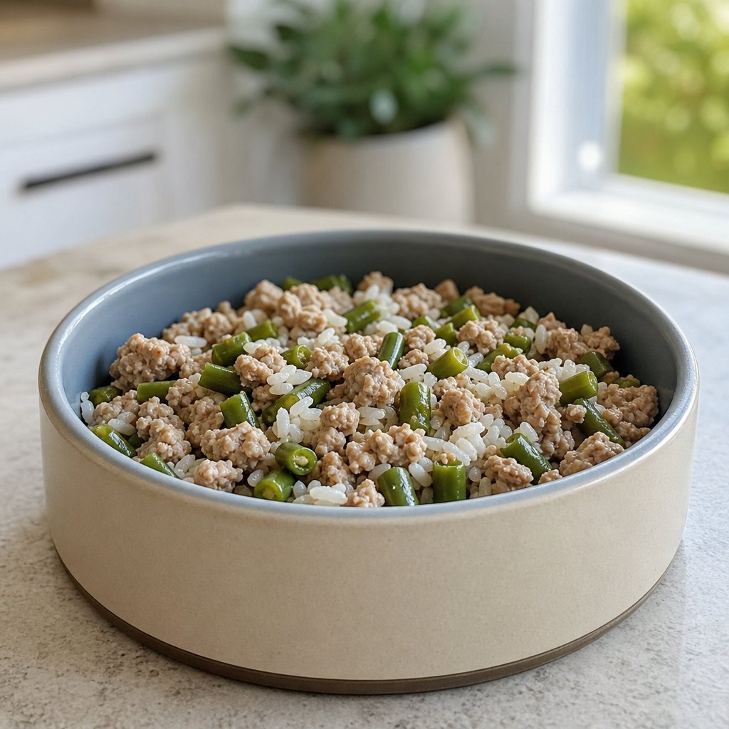 Turkey and Green Bean Garden Topper